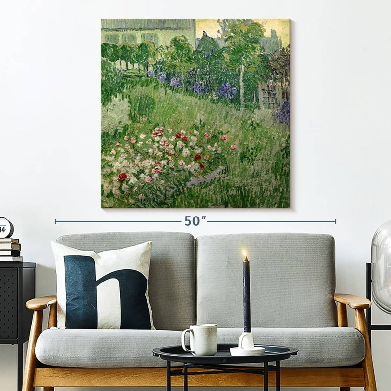 Jardin d'Alvord Daubigny, H 33 po x l 33 po