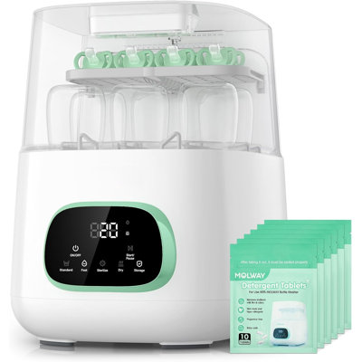Kleanpal Pro Baby Bottle Washer, Sterilizer & Dryer - All-in-one Cleaning Machine For Bottles, Pump Parts & Baby Essentials - Time-saving & Effortless Care