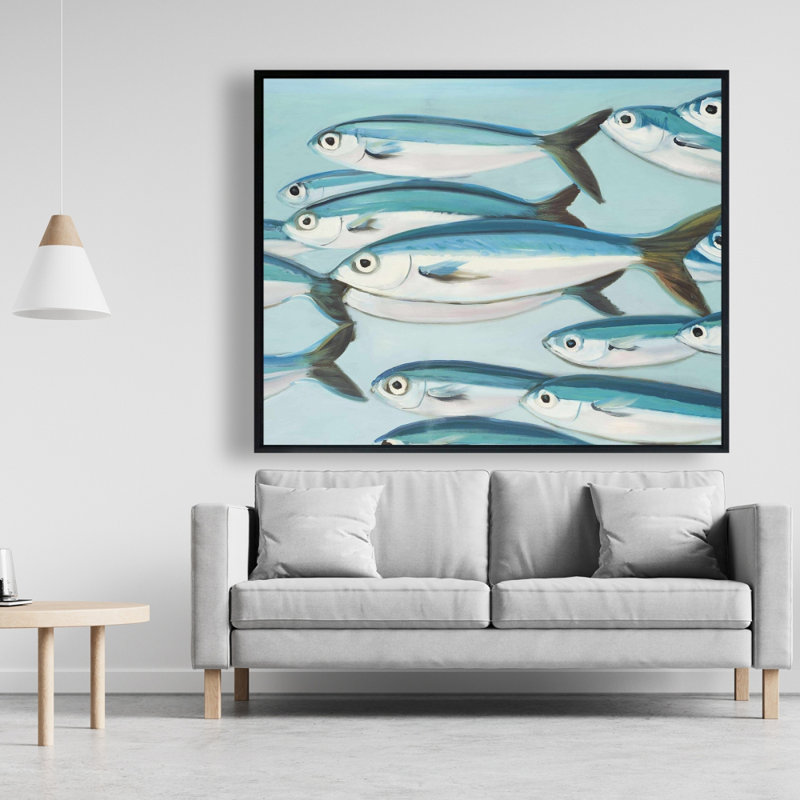 "Petit poisson de Caesio Caerulaurea" sur toile