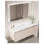 Armoire de salle de bain simple de style crème-112121961