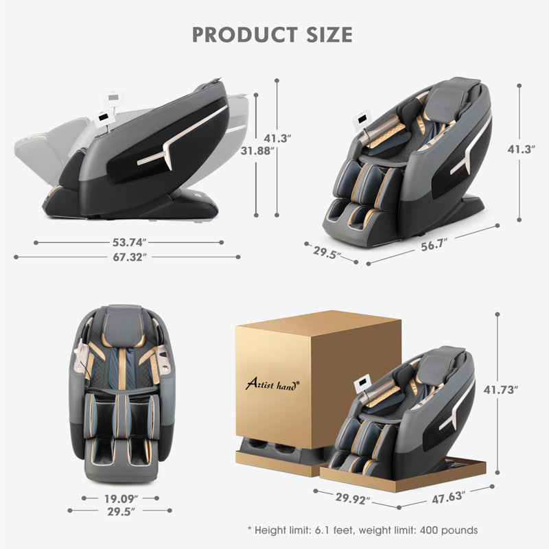 Fauteuil de massage 3D SL Track