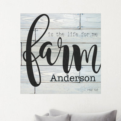 Adhésif décoratif Farm Is the Life for Me