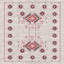 Tapis de couloir élégant 2,6 x 9,8 pi - 100% polyester, poils de 0,04 po | Pois antibactérien et antidérapant en feutre de PVC | Lavable à la machine, impression numérique 3D | Parfait pour les vestibules et les espaces de vie-394570618
