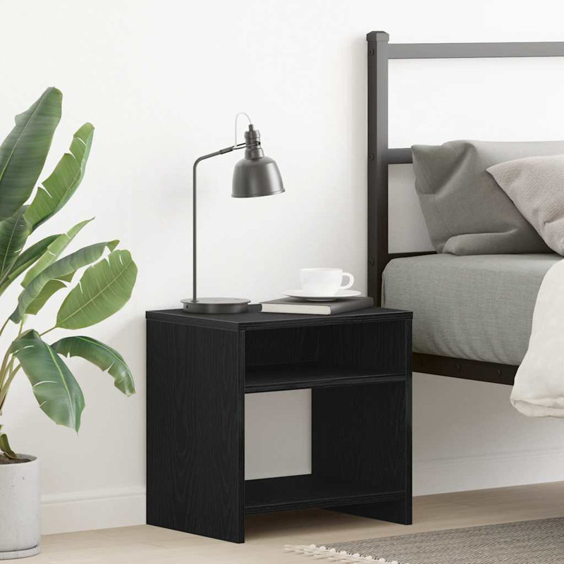 40cm W Manufactured Wood Bedside Table