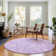 Premium Machine Washable Prisco Lilac Rug