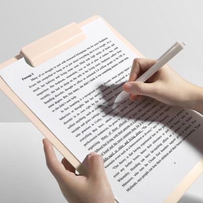 Wrought iron feeder Convertible Rotatable A4 Clipboard Twin Direction Clamp Document Writing Board For Papers Files