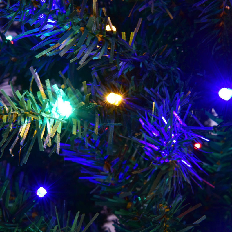 8.86' H Lighted Artificial Christmas Tree