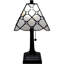 Lampe de table noire 15 po Coachella