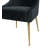 19'' H Velvet Upholstered Metal Parsons Chair-1340082583-1322090724
