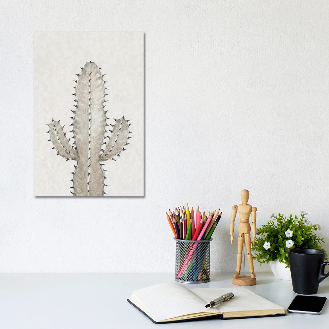 Cactus Study I von Tim OToole - Galerie-verpackte Leinwand Giclée auf Leinwand