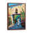 Classic Brown Wood Framed Canvas