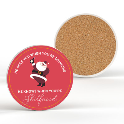 Kana Ceramic Round 1 Piece Coaster
