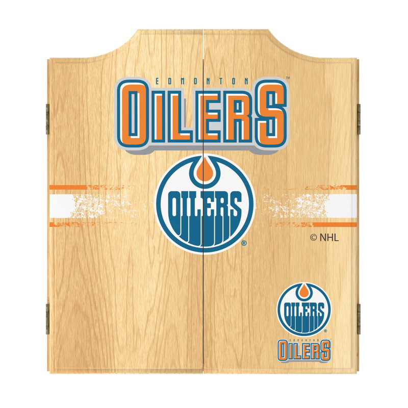 Ensemble de jeu de fléchettes NHL Logo, Edmonton Oilers