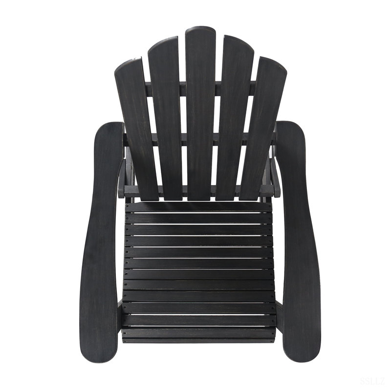 Chaise berçante Hollywood Adirondack, Dark Gray