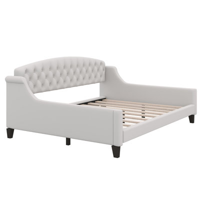 Tramone Modern Luxury Tufted Button Daybed