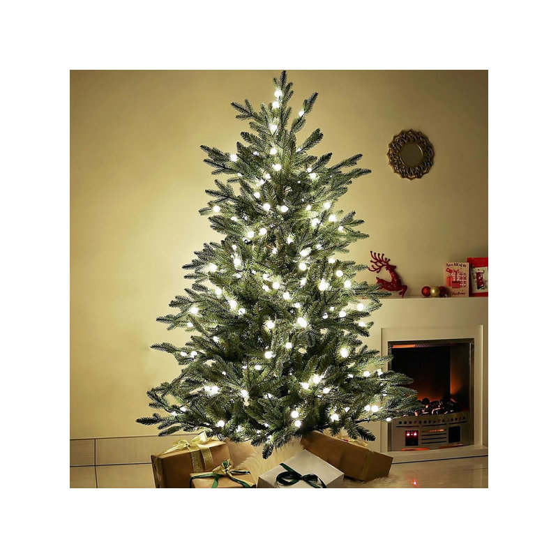 180cm H Lighted Artificial Fir Christmas Tree