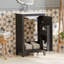 Petit meuble-lavabo moderne de 20 pouces avec lavabo en céramique - 20 * 14,5 * 33,3 pouces, rangement spacieux, 1 porte à fermeture douce-831605443