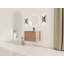 Meuble-lavabo mural avec lavabo en céramique et porte à fermeture en douceur-2129281184