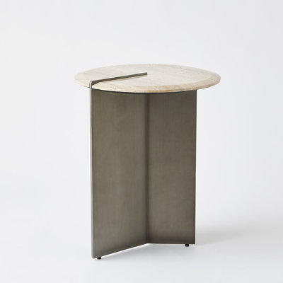 Stone End Table