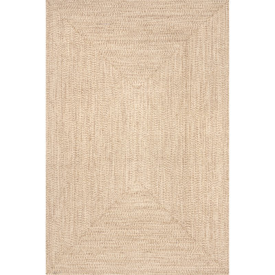Owensby Braided Tan Indoor/Outdoor Rug