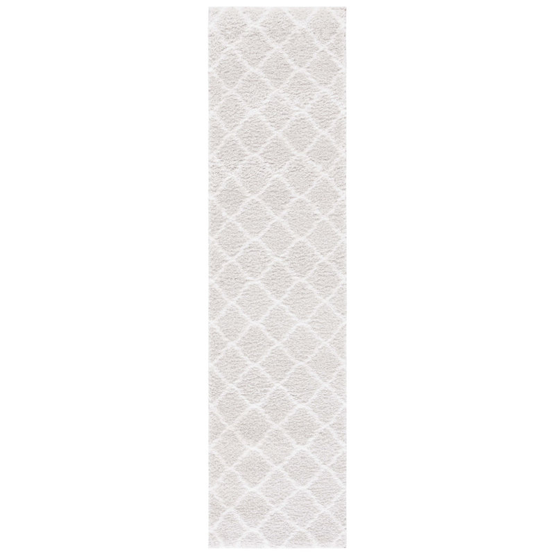 Tahoe Shag Performance Geometric Rug, Runner 2' x 9'