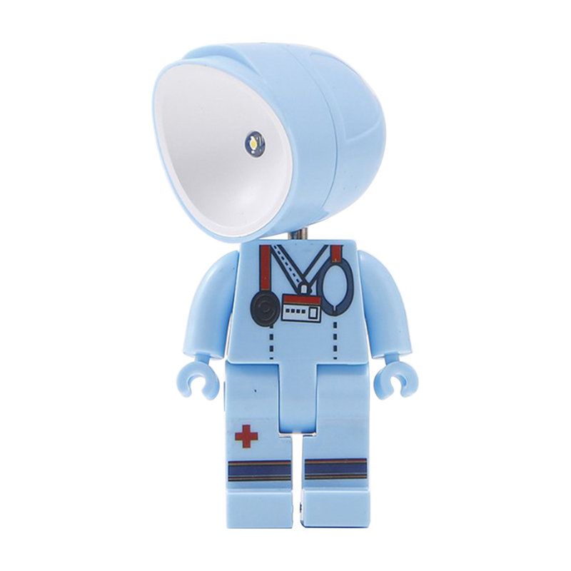 Astronaut Children's Warm Light Night Light Button Battery Mini Light Decoration