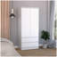 Armoire 2 tiroirs Austin, porte double, tringle-821853324