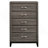 Gregory Grey Oak 5-Drawer Chest