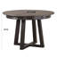Ensemble de salle à manger extensible en bois massif avec rallonge Laesha-1378697847