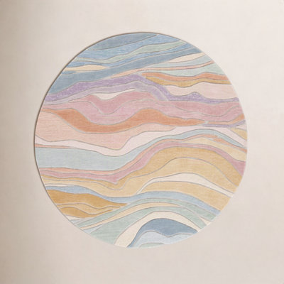 Hand-Tufted Abstract Rug