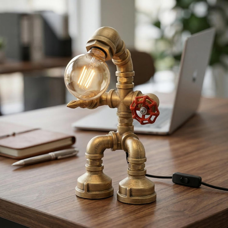 Metal Desk Lamp, No