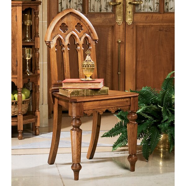 Design Toscano Medieval Cross Frame Chair