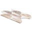 Moonrise Polished Thassos Marble Mosaic Tile-1659822257