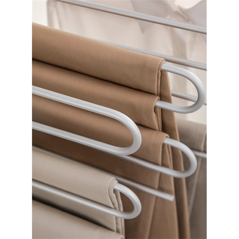 Cintre pour pantalons en alliage d'aluminium, 5