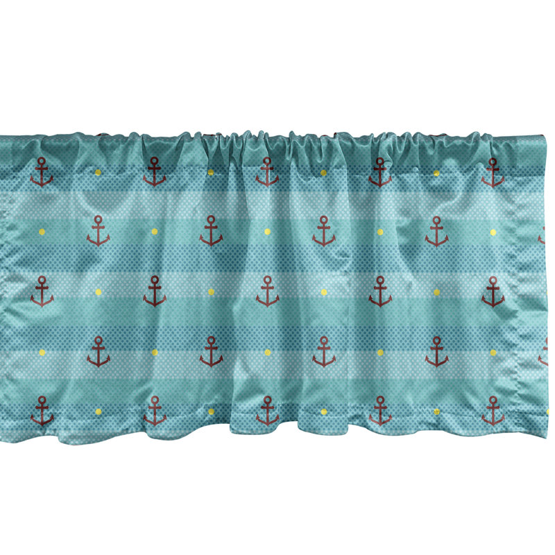 Ensemble de 2 cantonnières et oiseaux colorés 54 "x 12" Ambesonne