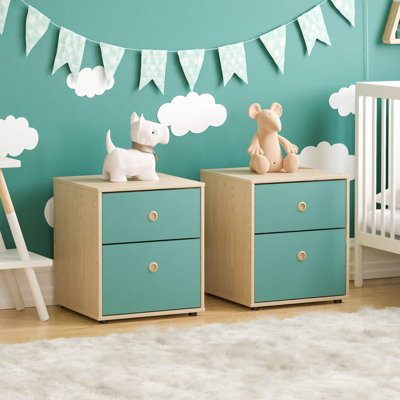 Karadyn 2 Drawer Nightstand