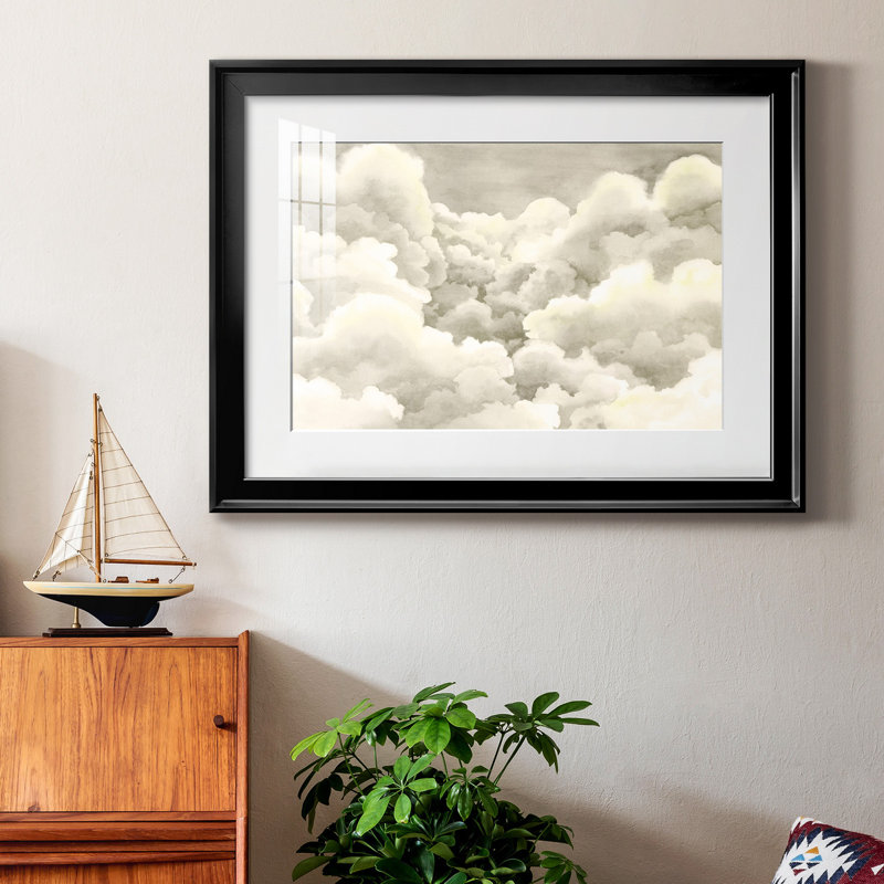 " Storm Brew III ", 30.5" H x 42.5" W x 1" D, Black