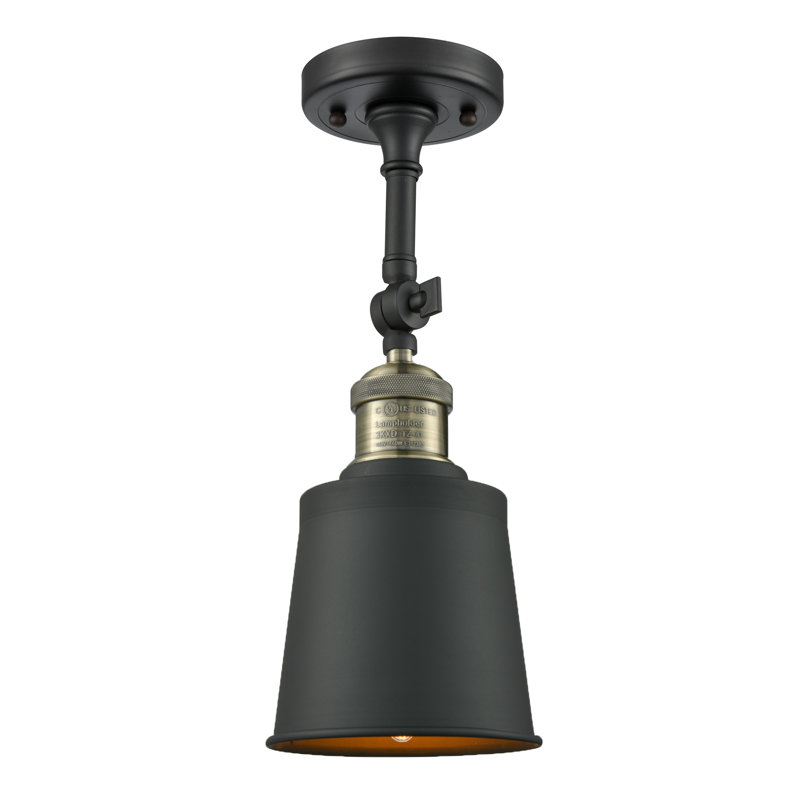 Lavender Hill Semi Flush Mount, No Bulb Included