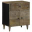 50cm W Metal Bedside Table