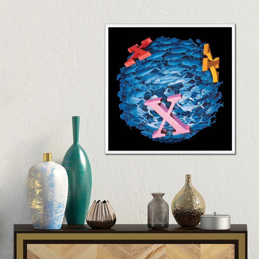 X Marks The Spot von James Ormiston - Galerie-verpackte Leinwand Giclée auf Leinwand