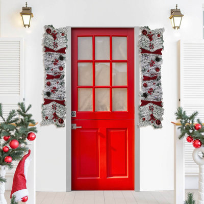 Décoration de Noël en forme de couronne pour Noël