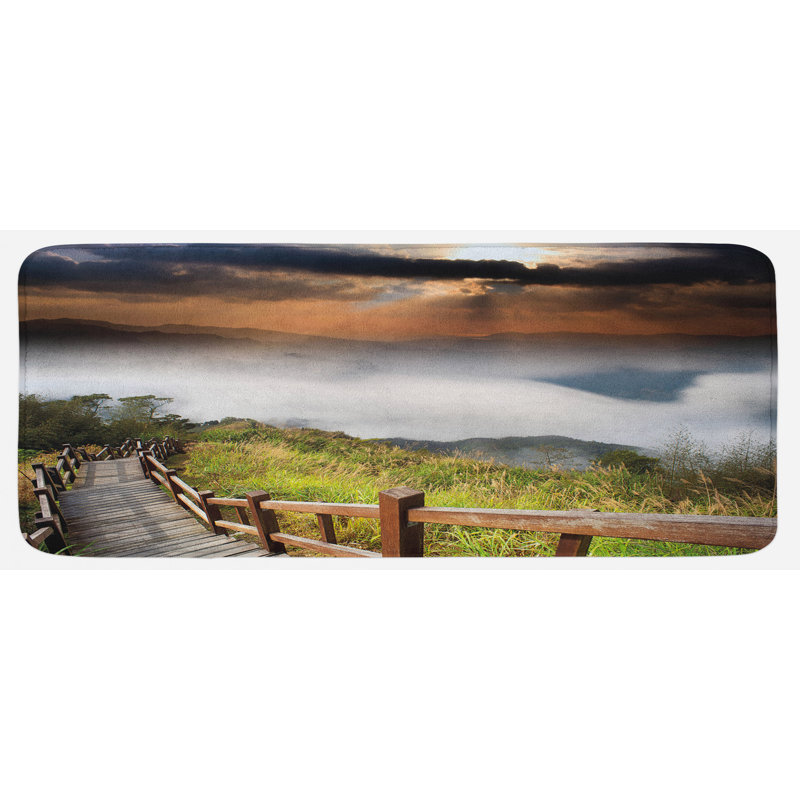 Tapis de cuisine nature