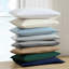 Ensemble de draps en coton percale de couleur unie Nautica-114851402-66180615