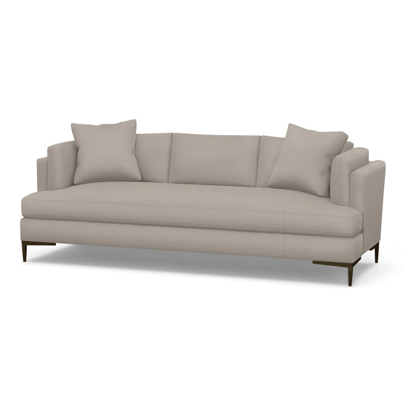 Aiden Sofa, Rise Fern (Performance fabric) 1357-34, Antique Bronze