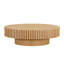 Table basse à tambour elliptique moderne de 43,7 pouces de style moderne Handcraft-199047715