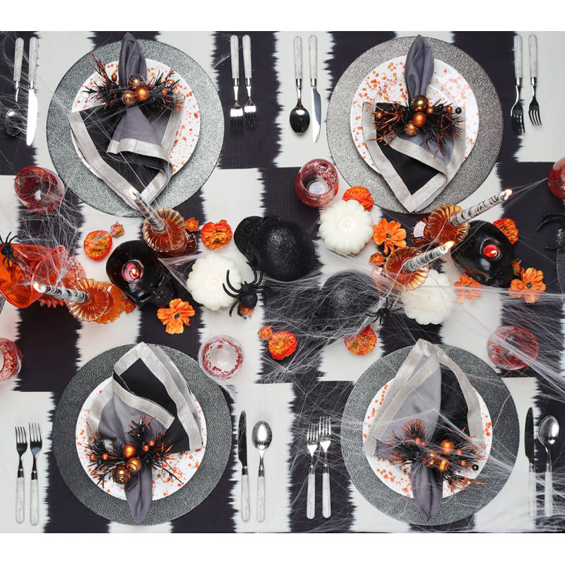 Dip Dye Linen Napkin, Gray