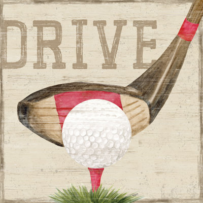 «Ahnya Golf Days VIII-Drive On Canvas» par Tara Reed, reproduction
