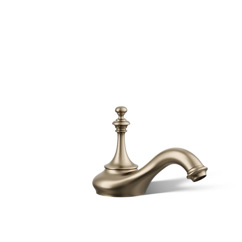 Artifacts® Widespread Faucet Bathroom Sink with Drain Assembly, Vibrant Brushed Bronze