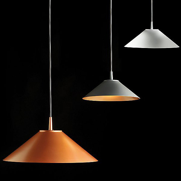 Hat LED Pendant Light, White, White