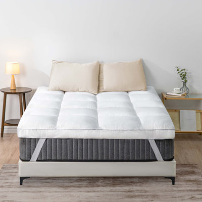 Surmatelas en duvet synthétique 4 po